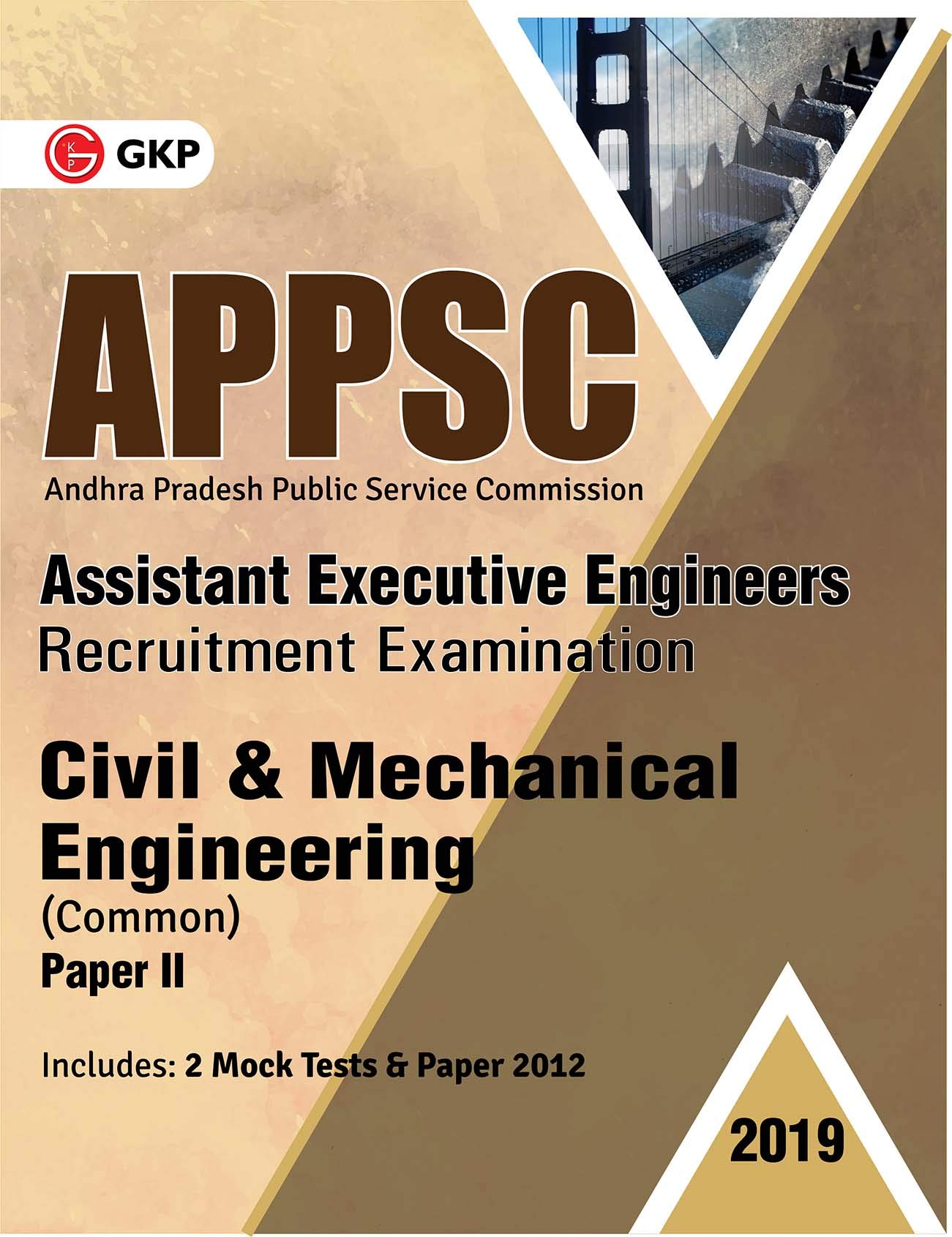 Appsc 2019 Assistant Executive Engineers Civil Mechanical Engineering Paper Ii Gkp Amazon In Books