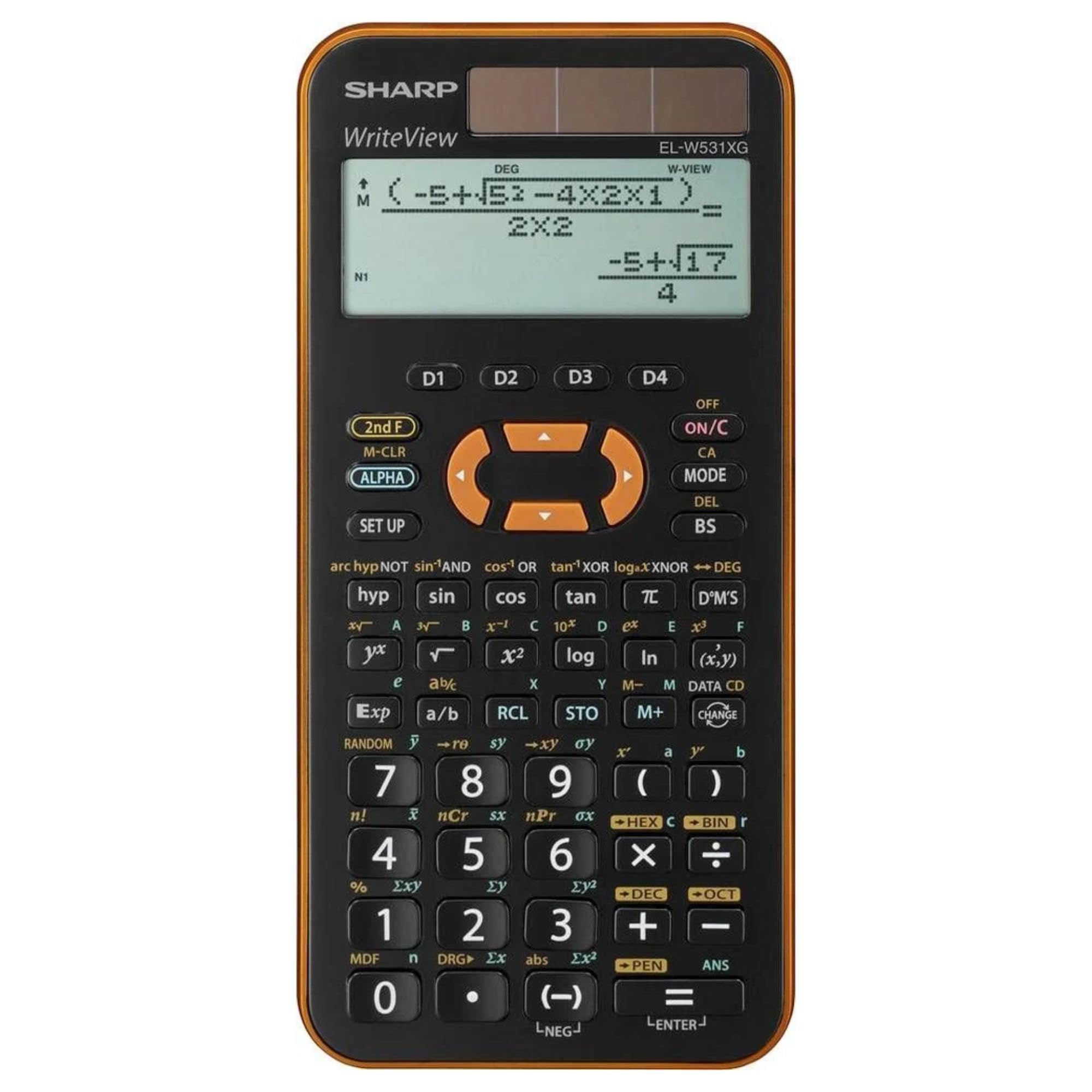 Sharp EL W531XG Orange