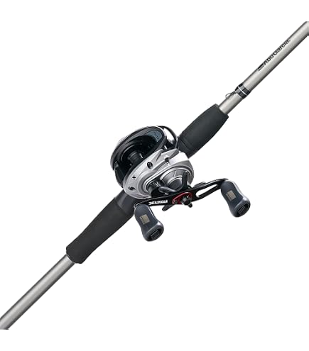 Amazon.com : Abu Garcia Vendetta Baitcast Reel and 7' 1-Piece Fishing Rod  Combo, 30-Ton Graphite Rod Blank Construction, High Density EVA Handles :  Sports & Outdoors