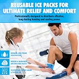 Perfect Remedy Gel Ice Pack 2 Pack Reusable Hot & Cold Compress view 2