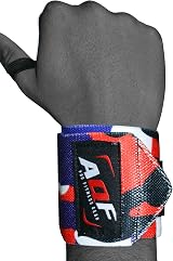 AQF Power Wrist Wraps Pair One Size Fits All Suitable for Lifting view 5