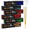 Fumino® Fresh Handmade Incense Sticks Multipack Bundle 6 Boxes 84 Sticks (3oz) Masala Agarbatti Joss Scent Fragrance for Relaxation and Meditation, Home and House Decor