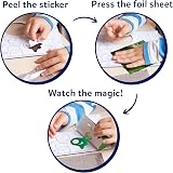 Skillmatics Foil Fun Space Art Kit No Mess Craft Activity for Kids view 5