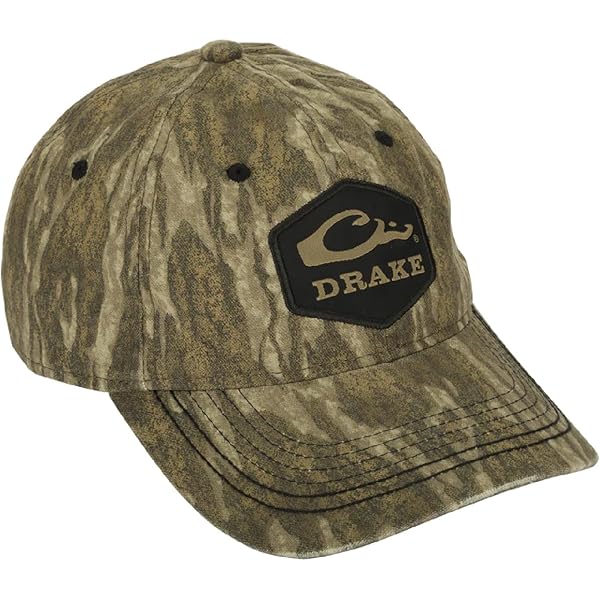 Drake Waterfowl Enid Mesh Back Cap - Breathable Trucker Style Adjustable Snapback
