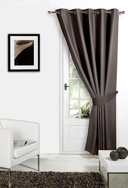 Chocolate Brown 66 Width X 84 Drop Only 1 Panel Supersoft