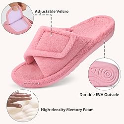 Litfun Women's Orthopedic Slippers with Arch