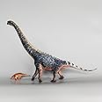 XINPANYIAN HAOLONGGOOD Brachiosaurus Prehistoric Animal Dinosaur Model with Huayangosaurus Figure (Color A)