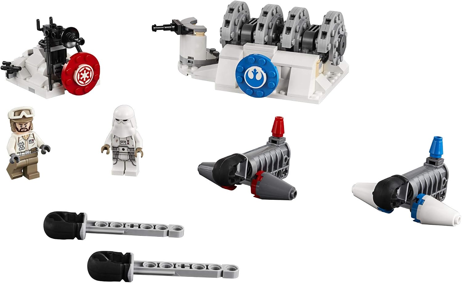 LEGO Star Wars: The Empire Strikes Back Action Battle Hoth Generator Attack 75239 Building Kit (235 Pieces) - Image 3