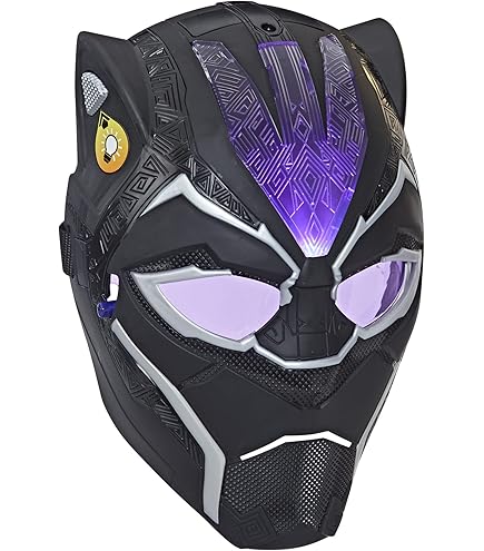 Amazon.com: Marvel, Classic Black Panther Mask, Black : Clothing