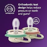 Philips Avent Ultra Air Soothers 6-18 Months Orthodontic Teat 4 Pack + 2 Cases view 3