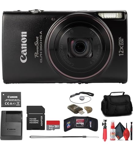 Amazon.com : Canon PowerShot IXY 650 (ELPH 360) HS Compact Digital