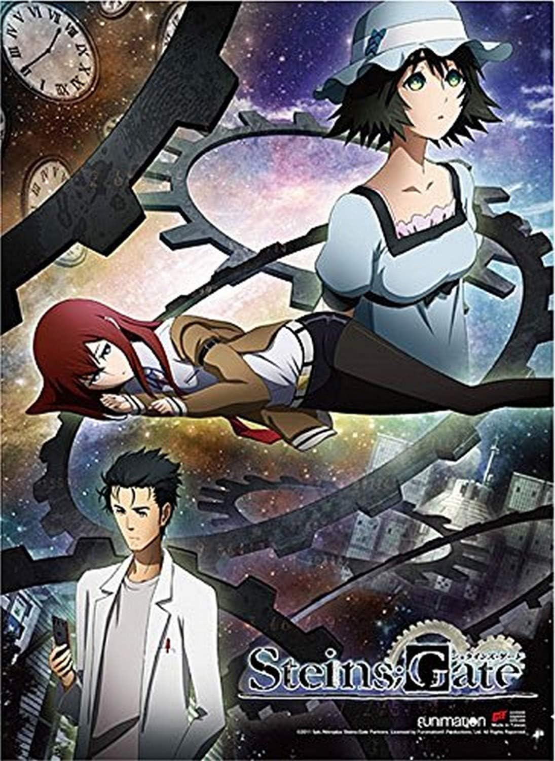 Amazon Com Steins Gate Wall Scroll Poster One Size Multicolor Posters Prints