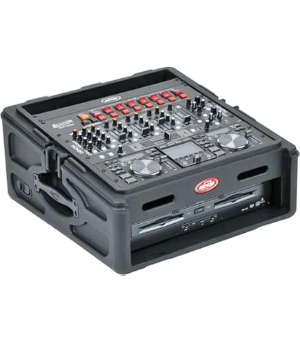 Gator G-MIX-12 PU Gegoten ATA Pop-Up Rack Mixer Koffer, 12U