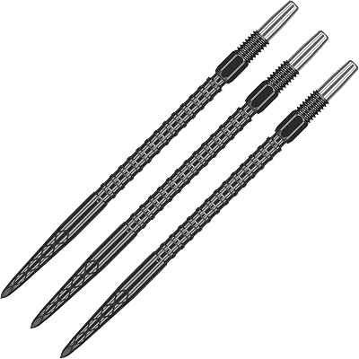 Target Darts Swiss Point DS 3 Pack 40mm Black Points