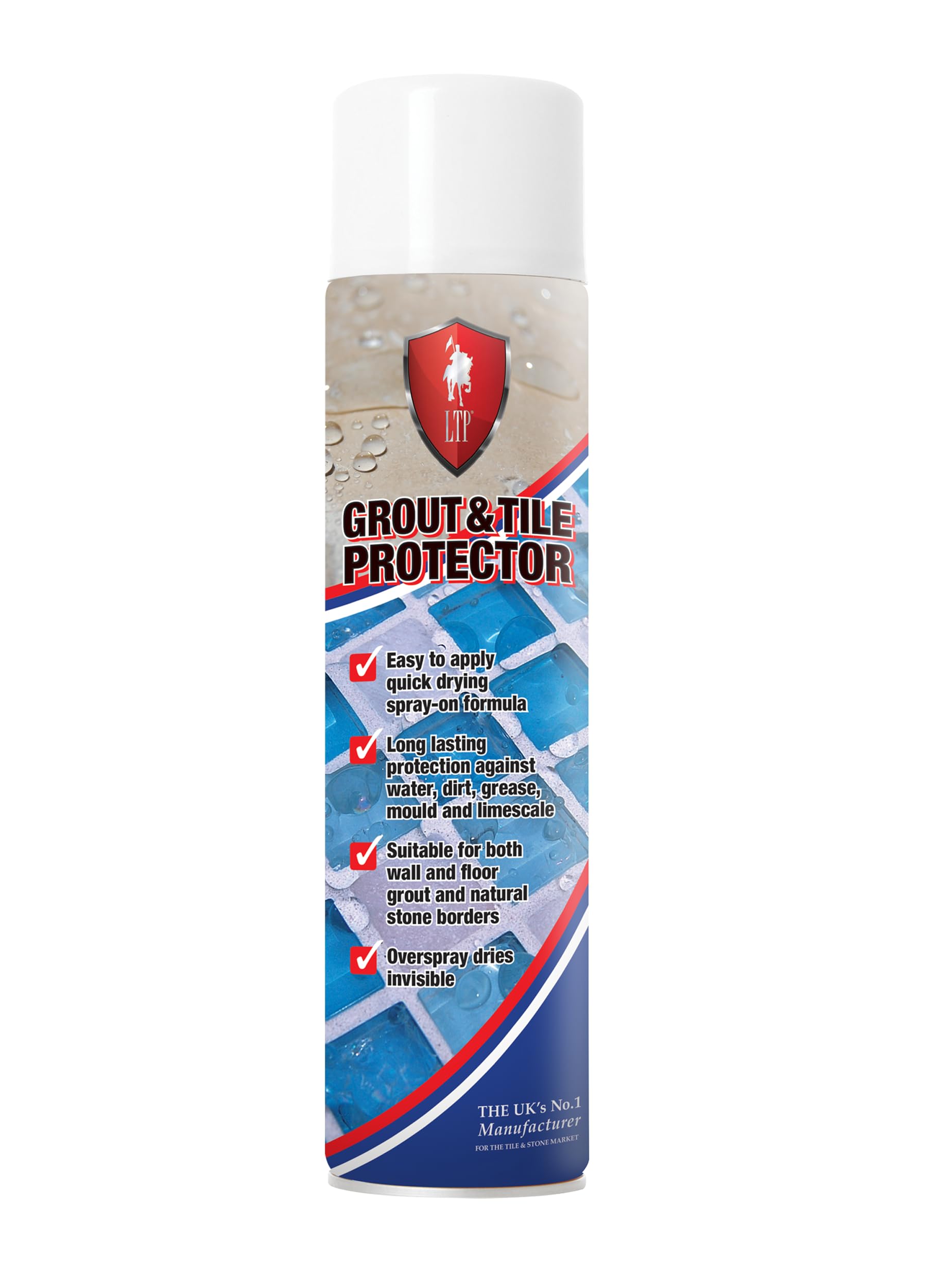 LTP Grout Sealer Tile Protector Spray Can Aerosol (600ml- 1Can)