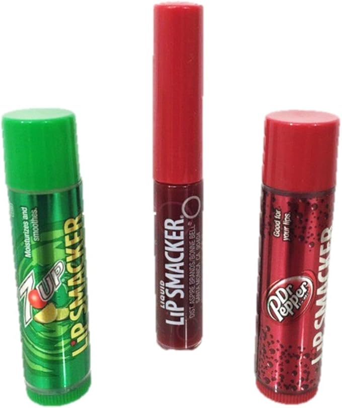 Lip Smacker Dr. Pepper Trio Lip Collection Health