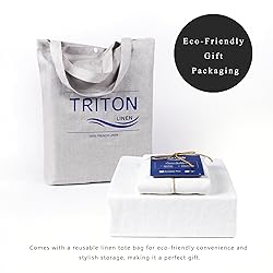 100% Pure French Linen Fitted Sheet Set 1 Fitted