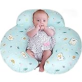 AMASKY Nursing Pillow, Plus Size Ergonomic Design, Breastfeeding Pillows Support for Mom and Baby, Removable Cotton Cover, Machine Washable, Ice Blue,Pallet of Product