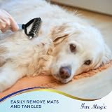 Fur Magic Deshedding Tool & Dematting Comb Bundle – Medium Size view 5