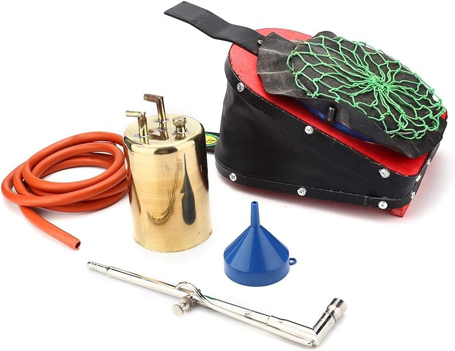 TMISHION Jewellery Tool, Welding Torch Jewellery Leather Foot Wind Ball