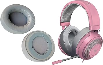 Auriculares De Piel De Repuesto Para Razer Kraken 7 1 Chroma V2 Gaming Headset Kraken 7 1 Pro V2 Auriculares Almohadillas Gris Amazon Es Electronica