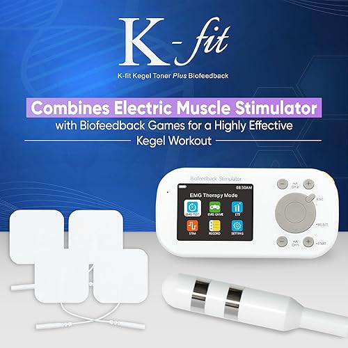 K-fit Kegel Toner Plus Biofeedback Pelvic Floor Exercise Device