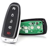 Aichiyu Smart Remote Key Fob Replacement for Ford Escape Titanium 2013-2016 Focus C-Max Maverick 315Mhz ID83 Chip FCC ID: M3N5WY8609, P/N: 164-R7995, CJ5T-15K601-Dx