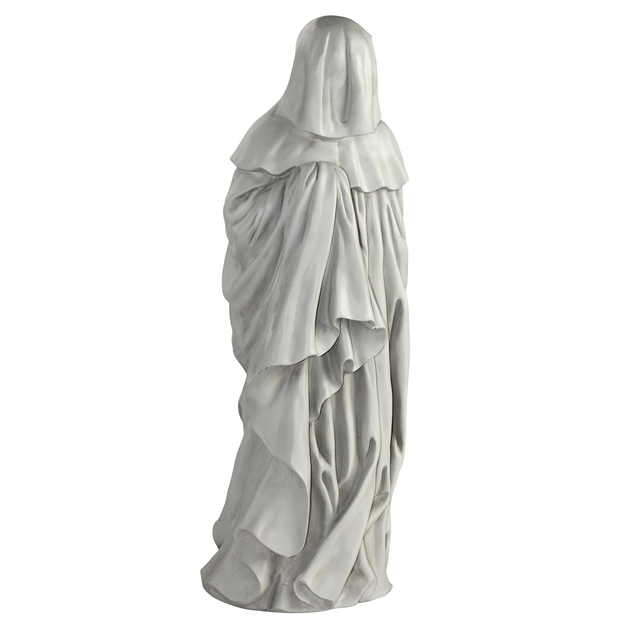Design Toscano NG31567 French Pleurant Statue - Medium, Off White