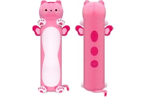 KMUYSL Cat Plush Pillow, Long Body Plush Pillow 28" Soft Cat Plushies, Kawaii Soft Stuffed Animals Plush Pillow Set for Kids Adult, Ideal Chrismas Birthday Gift