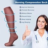 DRESHOW Compression Socks 3/7 Pairs Men Women Athletic Running Travel view 5