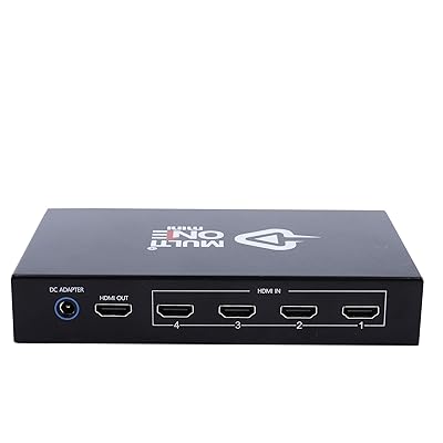 Buy Ucec Multione Mini 4 Hdmi Inputs Quad Channel Video Camera Capture Card Multiview Cam Link Pro Broadcast Live Record Via Dslrs Camcorder Action Cam 1080p60 Usb3 0 For Streaming Conferencing Obs Zoom Online