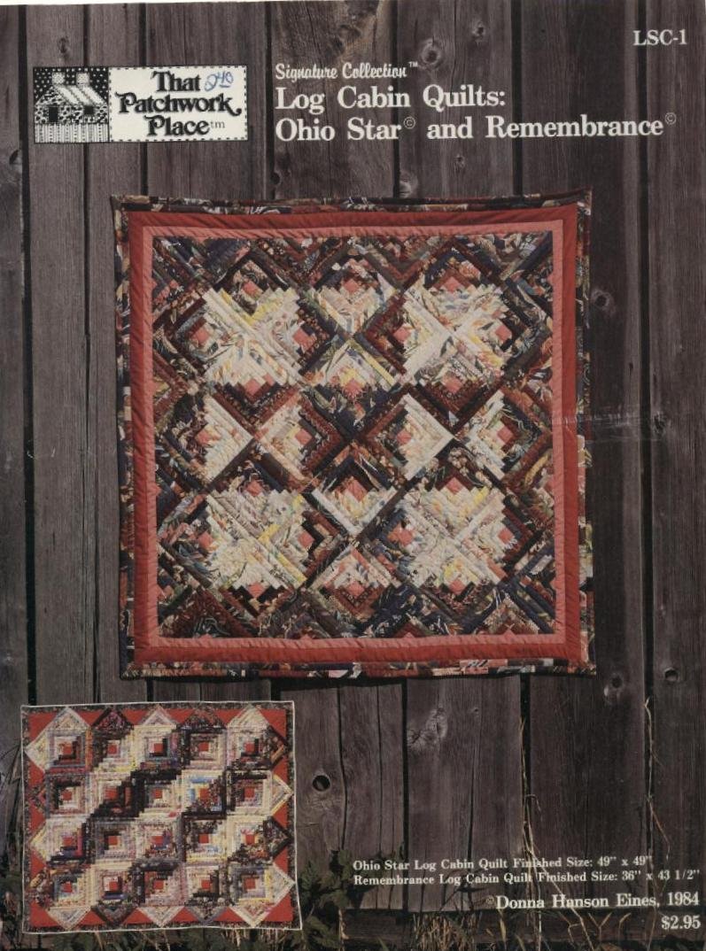 Signature Collection Log Cabin Quilts Ohio Star And Remembrance