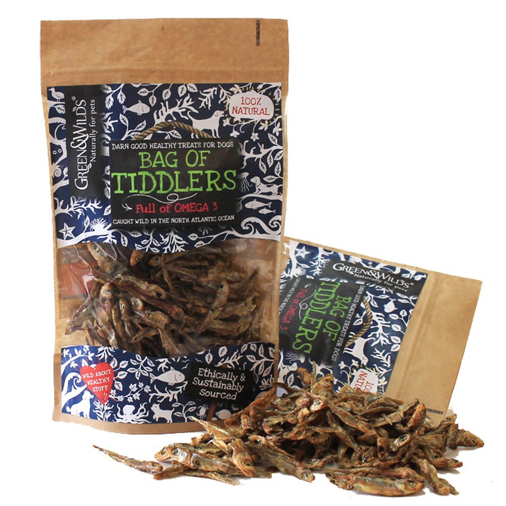 Green & Wilds Fish Dog Treats - Bag of Tiddlers