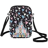 BWWKTOP Enchanted Kingdom Crossbody Bags Fantasy Land Inspired Gifts Crossover Shoulder Bag Fairy Tale Vacation Merch