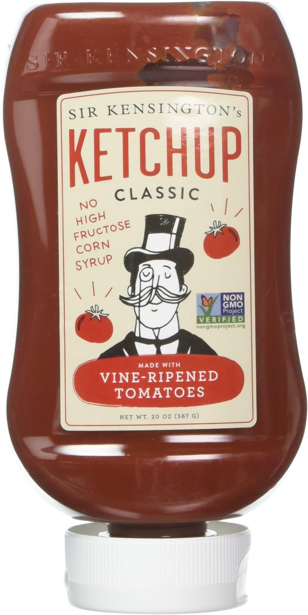 Sir Kensington's Ketchup, Classic, 20 Ounce (Pack of 6)