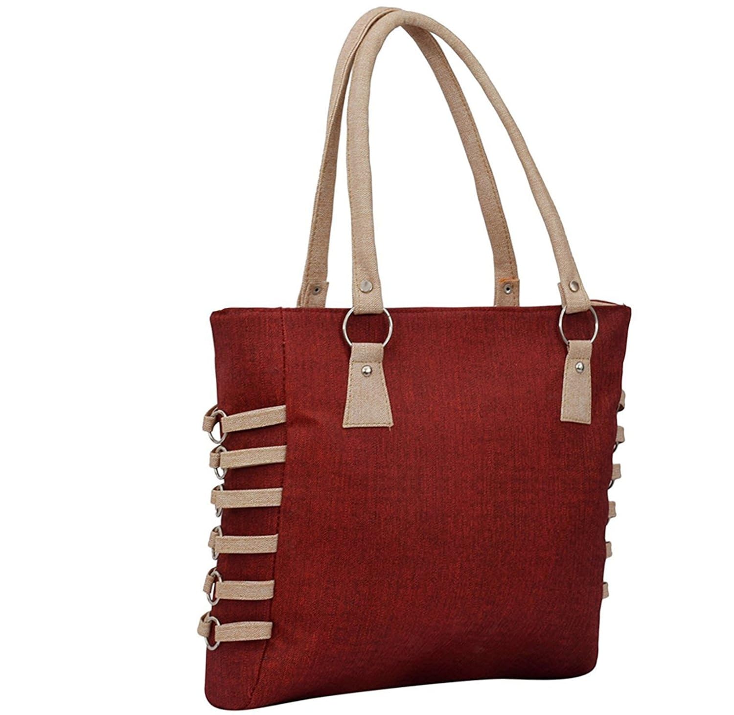 darash fashion pu material women's handbag - red(bag-nks-13)