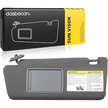 Rebvugr Polarized Sun Visor Extender, Car Sun Blocker With PC Lens And Side Sunshade Portable Auto Sun Visor Uv Protection Anti Glare Auto Visor For Safe Driving Fit For Most Cars Black - View #5
