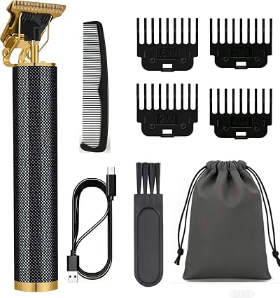Generic Professional Cordless Hair Clipper and Beard Trimmer T-Blade