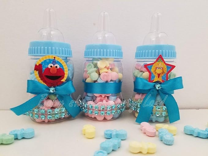 sesame street baby shower decorations