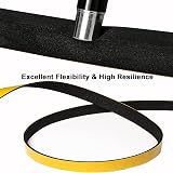 UPSEN Weather Stripping Foam Tape 12mmx6mmx8m Self Adhesive Door Window Seal view 4