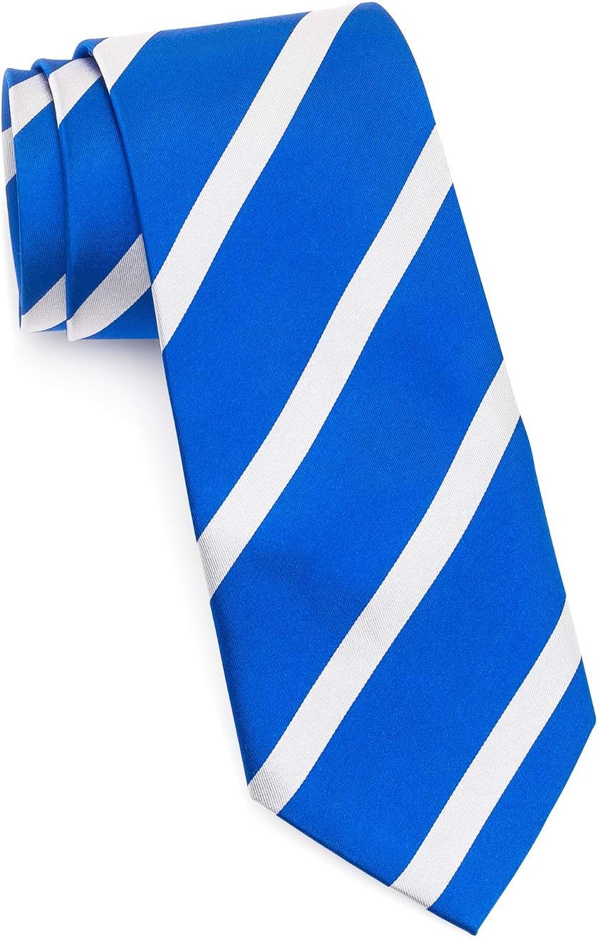 Donald J. Trump Signature Neck Ties | Gold Backing with Gold Embroidery Stitching | Long and Wide | 100% Woven Silk