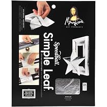 Amazon.com: Speedball 10031 Mona Lisa Silver Simple Leaf For Metal ...