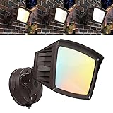 LEONLITE 3CCT LED Dusk to Dawn Security