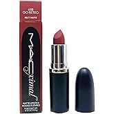 MAC Ximal Silky Matte Lipstick - 688 Go Retro (Muted peachy pinky brown) .12 Oz / 3.5 g