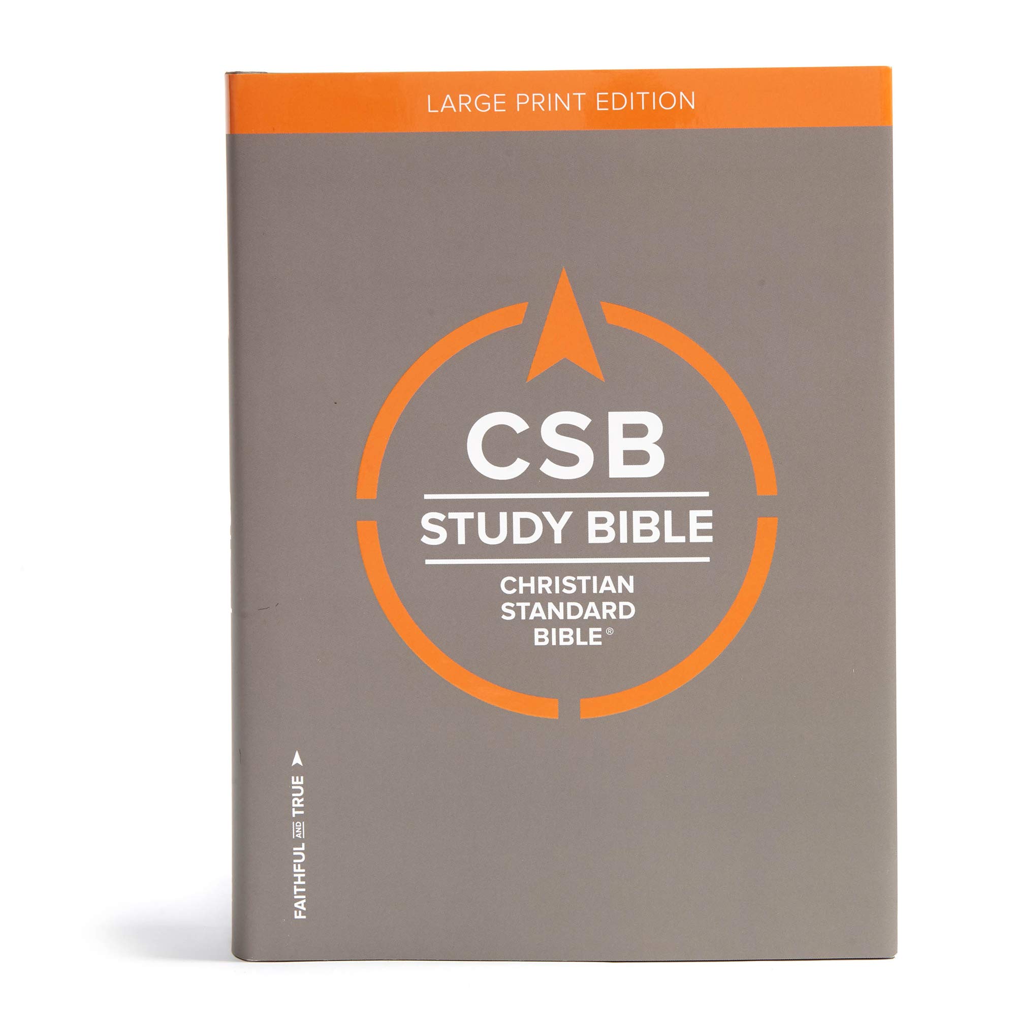 CSB Study Bible, Large Print Edition, Hardcover, Red Letter, Study Notes and Commentary, Illustrations, Ribbon Marker, Sewn Binding, Easy-to-Read Bible Serif Type CSB Study Bible, Large Print Edition, Hardcover, Red Letter, Study Notes and Commentary, Illustrations, Ribbon Marker, Sewn Binding, Easy-to-Read Bible Serif Type Hardcover
