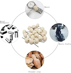 PHYHOO Polishing Buffing Wheel Set Cotton Little
