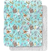 Harry Potter Blanket, 50"x60", Water Color Pattern Silky Touch Sherpa Back Super Soft Throw Blanket