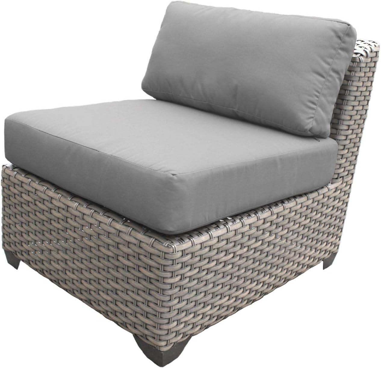 Amazon Com Tk Classics Tkc055b As Florence Seating Outdoor Furniture Grey Garden Outdoor