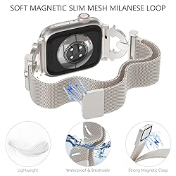 WINGLE Milanese Loop for Apple Watch Bands Series