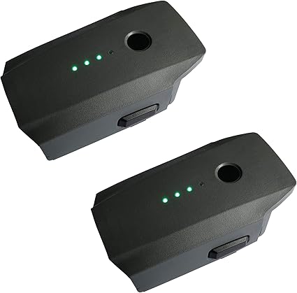 Amazon Com Ids Home 2x Mavic Pro Battery Replacement Intelligent Flight Battery For Dji Mavic Pro Platinum Alpine White Drone Toys Games